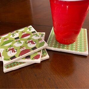 Snowman coasters
Hand made